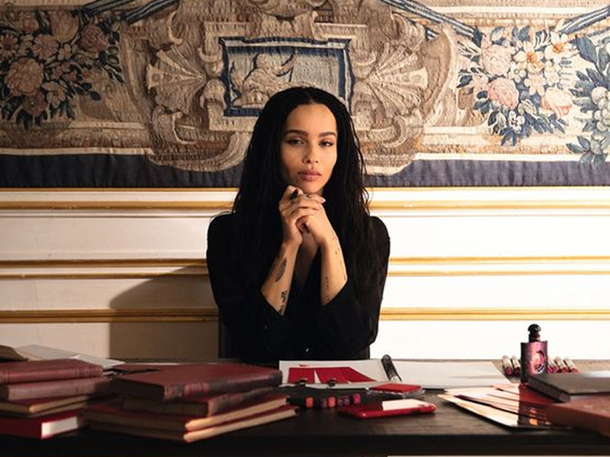 At Home With Zoe Kravitz